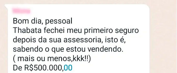 Bom dia, pessoal Thabata fechei meu primeiro seguro depois da sua assessoria, isto é, sabendo o que estou vendendo, (mais ou menos, kkk!!) De R$500.000,00 Mas o fato é que, eu diante do que estou aprendendo não fiquei satisfeita, pois ele quis Argo, em função da retroatividade, mas a defesa, todos sabem que é deficitária!